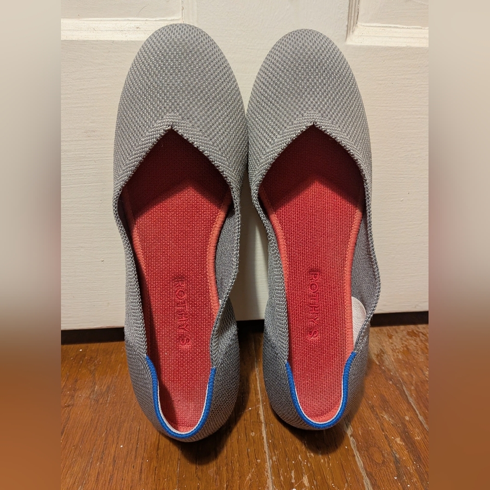 Rothy's Gray Flats